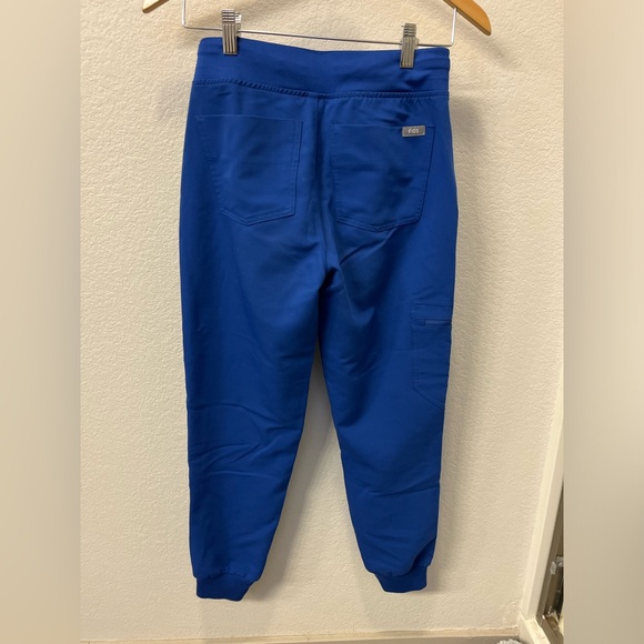 Figs Zamora Jogger Scrub Pants XXS Petite Royal Blue - Picture 3 of 4
